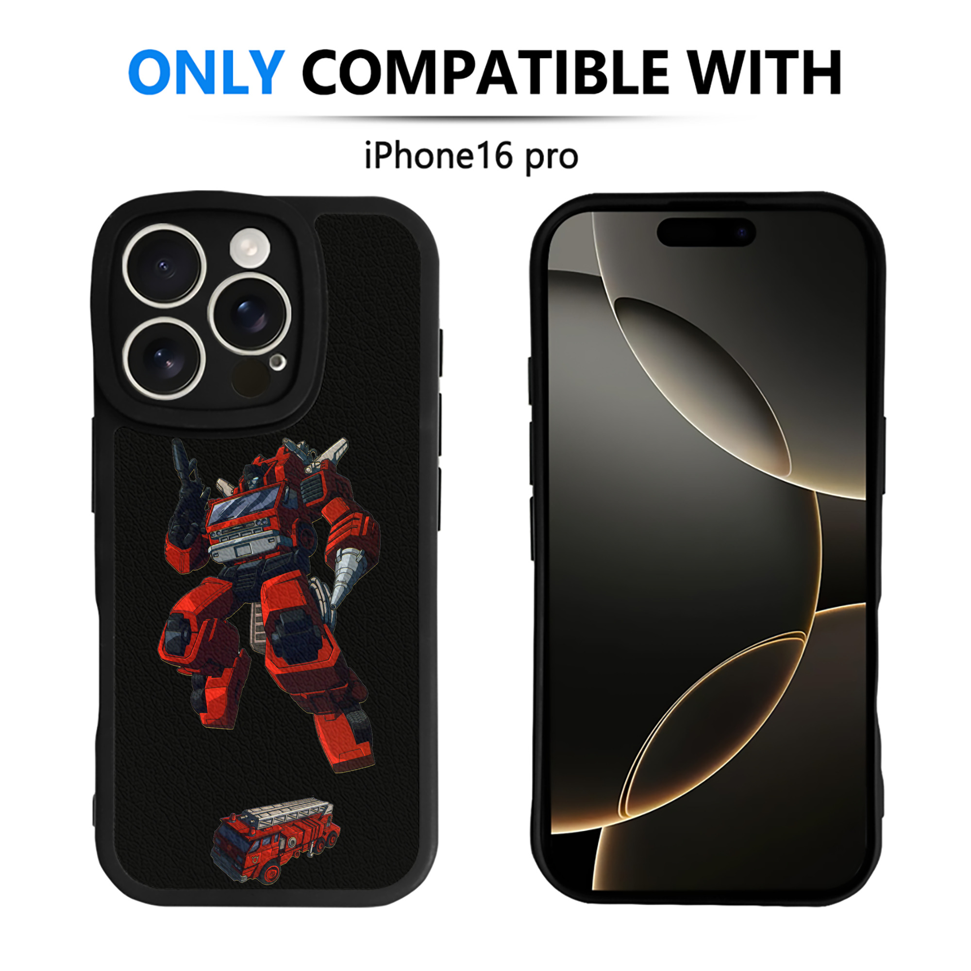 （画像用）  【iPhone 16シリーズ対応】シリコンスマホケース（レザー調） 材質：シリコン
